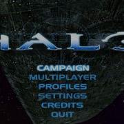 Halo Combat Evolved Title Screen