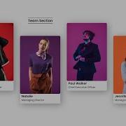 How To Create Our Team Section Using HTML And CSS Team Section Html Css Crown Coder