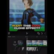 COOL CLONE EFFECT TUTORIAL ON CAPCUT Clone Effect Edit Phonkagressive Bluelock