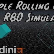 Simple Rolling Cube Simulation Supplementary Explanation For Camera Tracking In Houdini