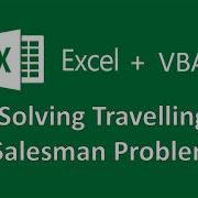 Solving Travelling Salesman Problem TSP Using Excel VBA