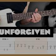 Metallica The Unforgiven Guitar Tab Lesson Cover Tutorial