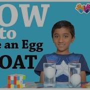 HOW To Make An Egg FLOAT Kids Science Experiments
