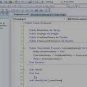 Visual Basic Net Class Inheritance