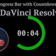 Circle Progress Bar With Countdown Timer In DaVinci Resolve Download Template For Free