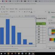 GOOGLE SHEET FREQUENCY DISTRIBUTION TABLE FDT And FREQUENCY POLYGON