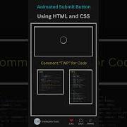 Create A Professional Animated Submit Button HTML And CSS Html Css