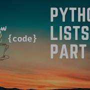 Python Lists Part 2