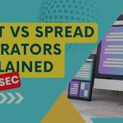 JavaScript Rest Vs Spread Operators Explained In 90 Seconds Quick JavaScript Tutorial