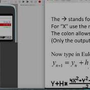 Euler S Method On Casio Fx CG50