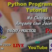 Python Tutorial From Basic Part 11