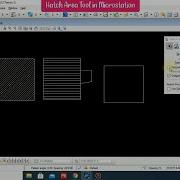 Hatch Area Tool In Microstation