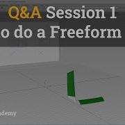 Autodesk Alias Tutorials I Q A Session 1 Freeform Blend