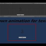 Countdown Animation For Text In Unity