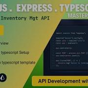 EP 1 Introduction To Building A Scalable API With Node Js TypeScript Setup Starter Template