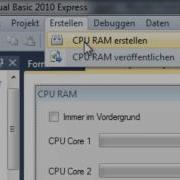 VB CPU RAM Systemanzeige Jakobs Blog