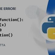 Python Function Quiz 72 Fix The UnboundLocalError A Coding Challenge Python For Beginners
