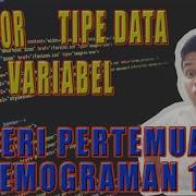 PEMBAHASAN OPERATOR TIPE DATA KONSTANTA DAN VARIABEL DI JAVA MATERI 5
