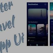 Flutter Travel App UI Hero And Staggered Animation Speed Code