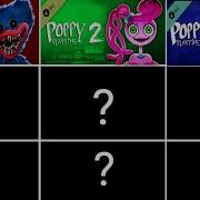 Poppy Playtime Chapter 1 To Chapter 10 Game Icons Comparison