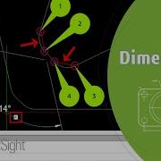 Create Four Point Angular Dimension At Angle Using Command Window