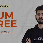 POTD 08 08 2024 Sum Tree Problem Of The Day GeeksforGeeks Practice