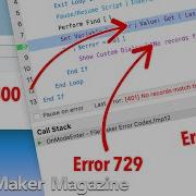 FileMaker Error Codes How To Use Them