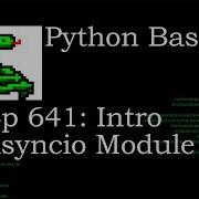 Python Basics Tutorial Asyncio Module Intro