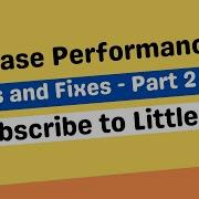 Database Performance Challenge And Fixes Part 2 Performancetesting Profiler Indexing