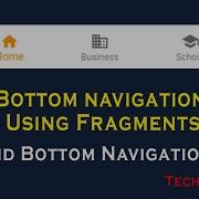 Android Bottom Navigation View Tutorial Using Fragments Android Studio