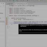 Java Bukkit Plugin Tutorial Crafting Recipes