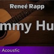 Renee Rapp Tummy Hurts SLOW Karaoke Acoustic