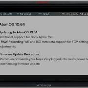 Test Atomos Ninja V Sony A7S III ProRes RAW ISO White Balance Adjustment In FCPX