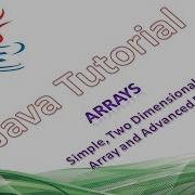 Java For Test Engineers Arrays Advanced For Loop Jagged Array Part9