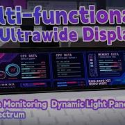 7 9 11 9 PC Side Monitor IPS Display Vivid Colors Collapsible Stand Machine Monitoring Screen