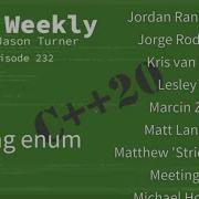 C Weekly Ep 232 C 20 S Using Enum