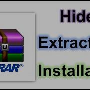 How To Hide WinRAR SFX Setup Extraction Installation
