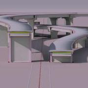 Complex Intersection 3D CAD Animation By Rcad Software