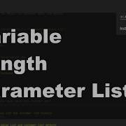 Java 2 Online 8 03 Variable Length Parameter Lists