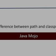 Difference Between Path And Classpath