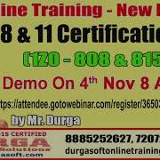 Java Certification 8 11 OCJA 1Z0 808 815 Online Training On 4th Nov 8 AM By Durga Sir