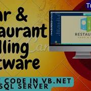 Bar And Restaurant Billing Software With Waiter App Tutorial No 1 Source Code In VB NET SQL Server