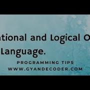 11 Relational And Logical Operator
