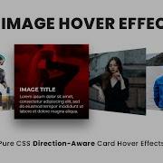 CSS 3D Image Hover Effects Pure CSS Direction Aware Card Hover Effects