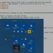 Working With CSharp To Perform SQL Server Tasks