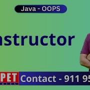 Java Constructor In Java Ameerpet Technologies By Srinivas
