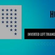 Learn To Code A Inverted Left Triangle Star Pattern In Java Step By Step Tutorial