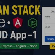 MEAN Stack CRUD App Part 1 Setup REST API