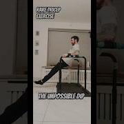 The Impossible Dip Tricepsworkout Dips Tricepworkout Bodyweightexercises