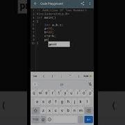 2 Addition Of Two Number Program In C Language Shorts C